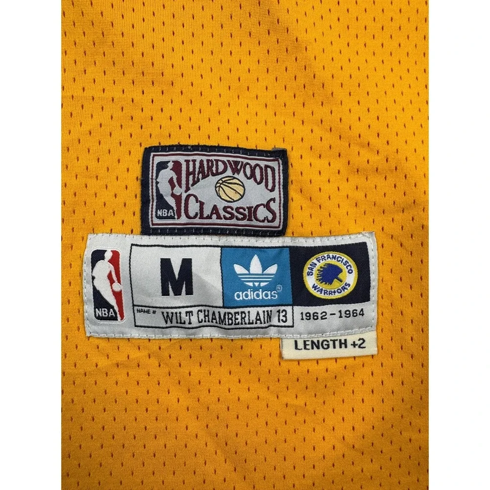 San Francisco Warriors Jersey Mens M NBA Hardwood Classics Chamberlain 13 Adidas